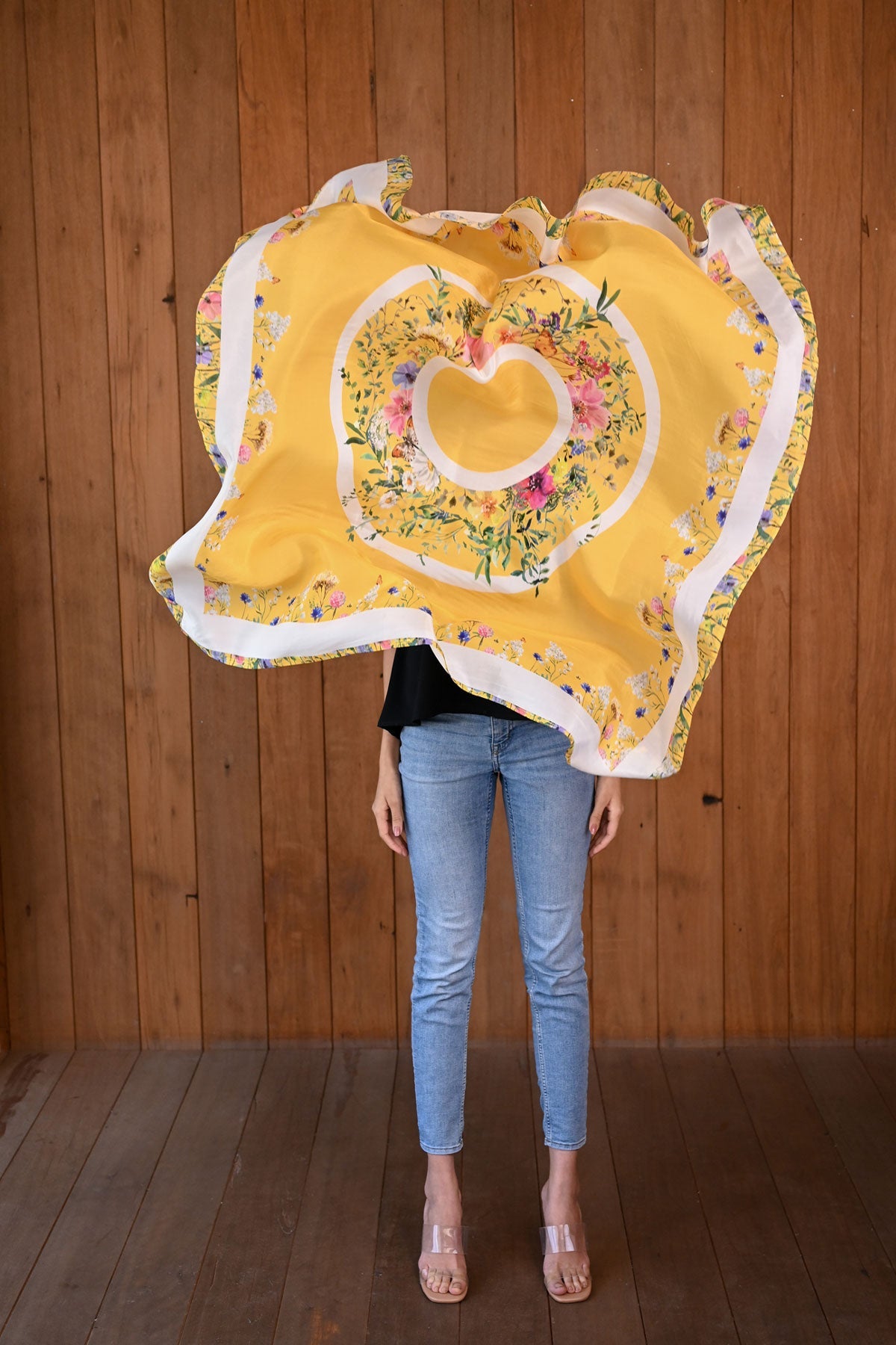 Sunshine - Silk Scarf