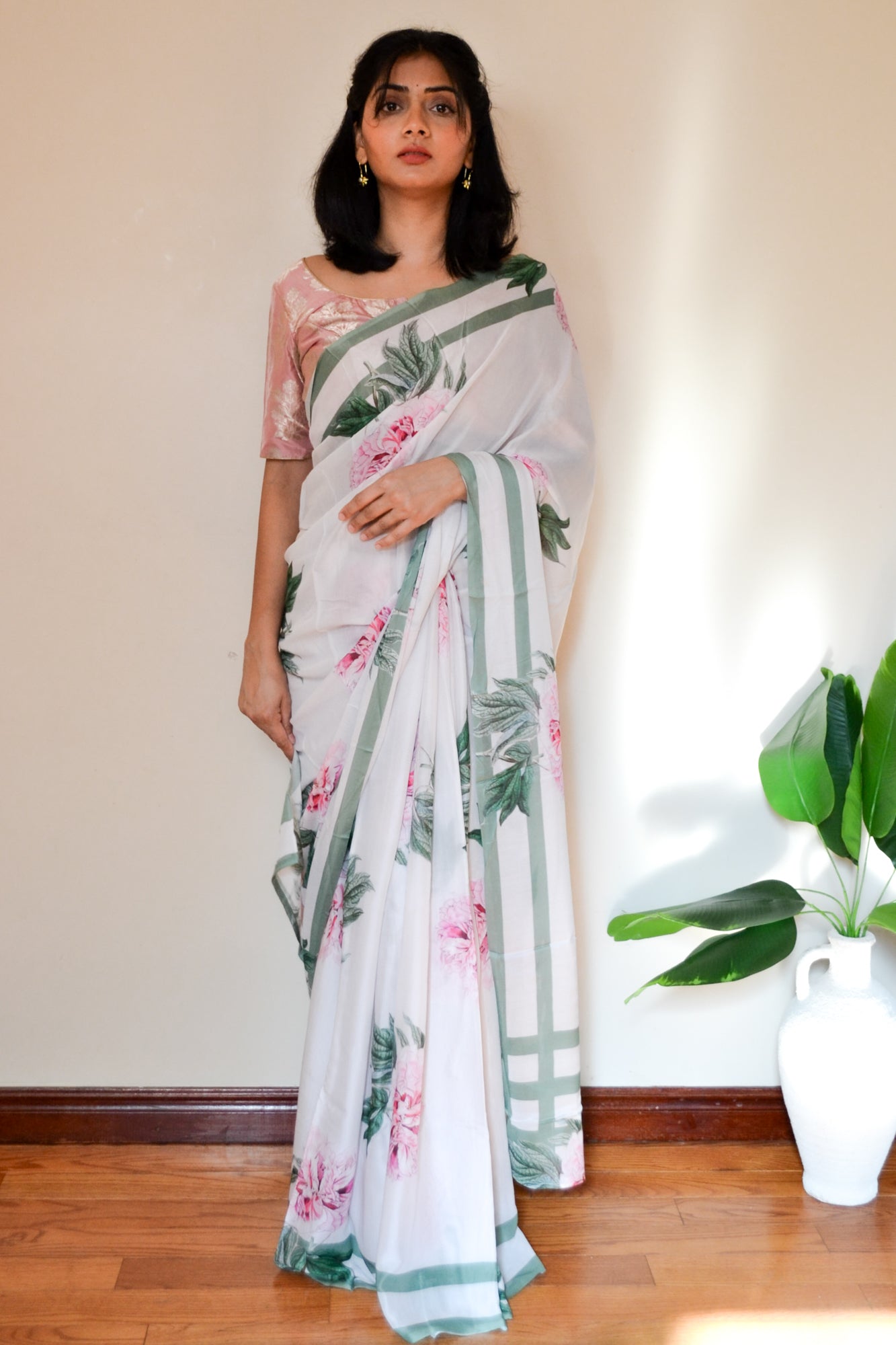 Sumbul - Muslin Saree