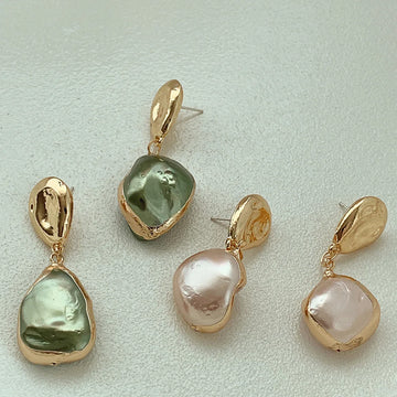 Baroque - Pearl Earrings