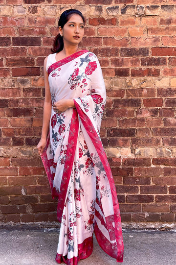 Jaipur Days  - Satin Saree